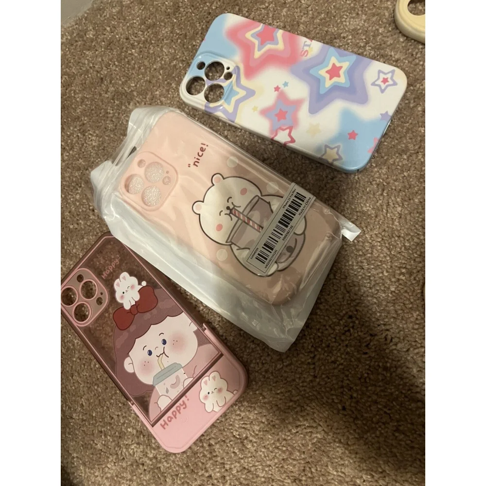 Apple iPhone 13 Pro Max Cute Case Used Pack Of 3